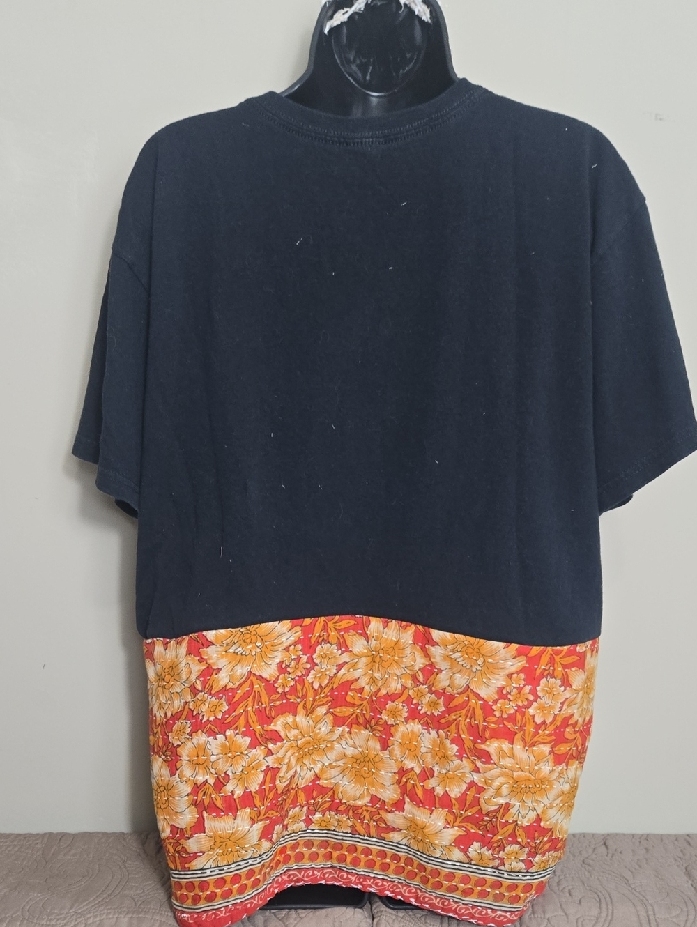 Upcycled Bsnd T-shirt Top - Picture 2 of 2
